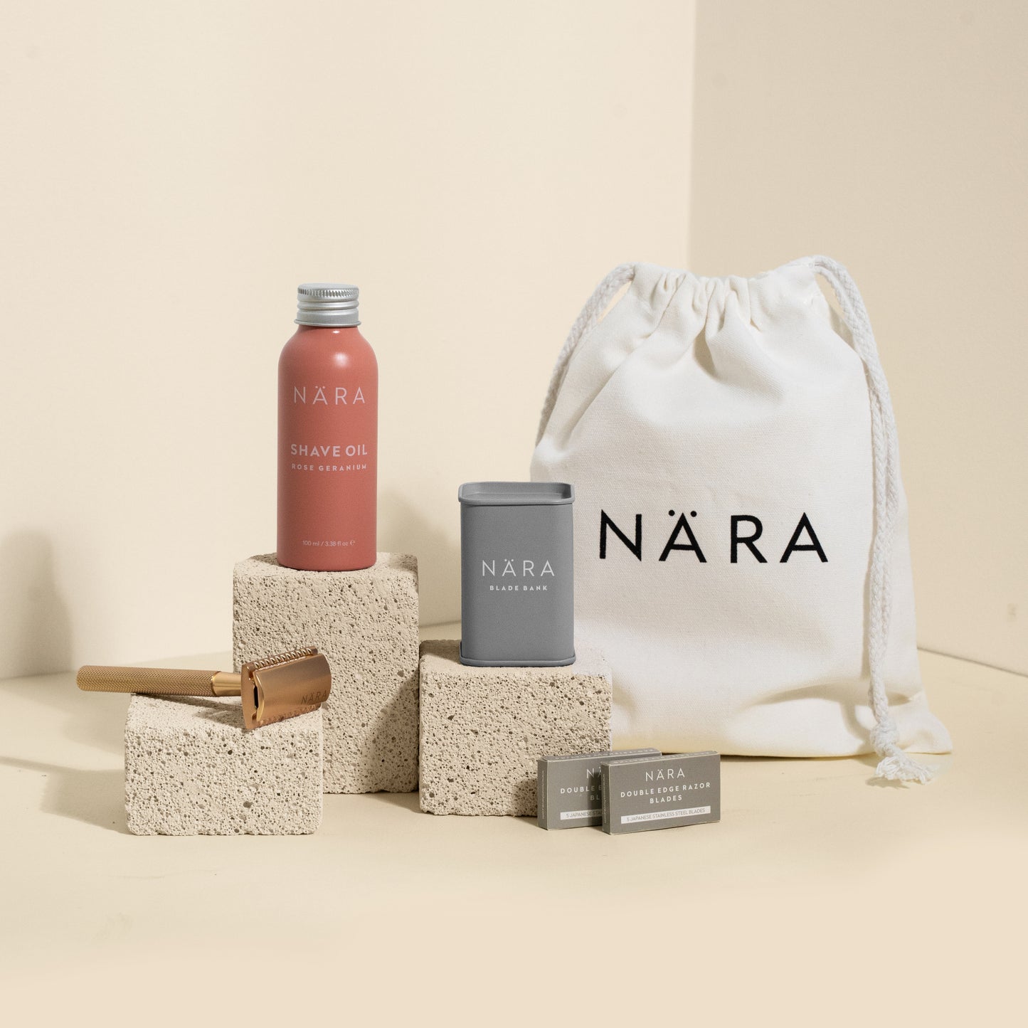 Eco Friendly Shaving Starter Kit (With Shave Oil)