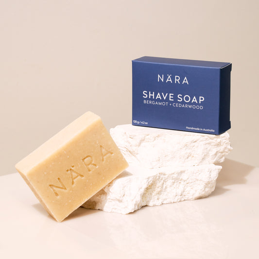 Shave Soap - Bergamot & Cedarwood (120g)